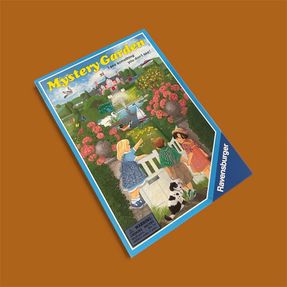 Ravensburger Mystery Garden Board Game - Vibrant Blue and Green